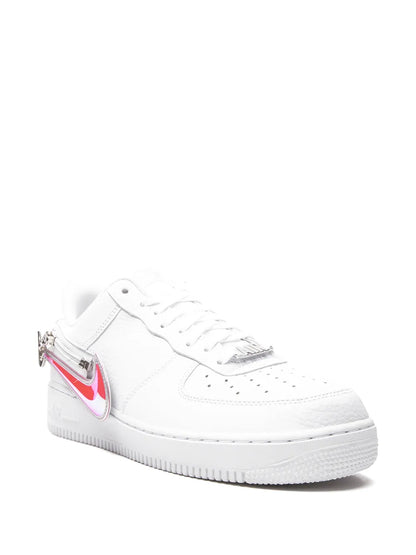 Nike Air Force 1 07 Premium Zip Swoosh White Sneakers