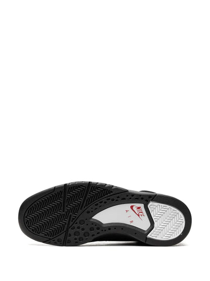 Nike Air Flight Lite Mid Black White Varsity Red Sneakers