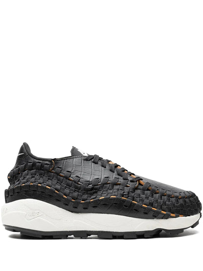 Nike Air Footscape Woven Premium Black Croc Sneakers